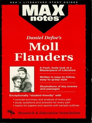 cover image of Moll Flanders (MAXNotes Literature Guides)